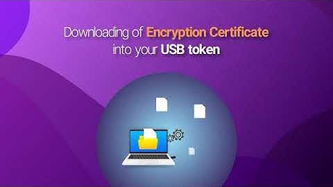 How to download eMudhra Encryption DSC Download Demo- Video by eMudhra