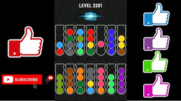 Ball Sort Puzzle Level 2201