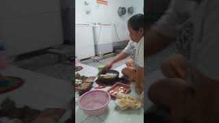 shortkk sepupu buat bumbu sayur lodeh buat ketupat sama lontong