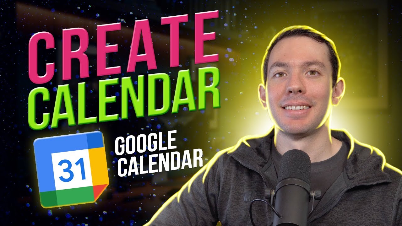 Creating and customizing a new calendar Google Calendar YouTube