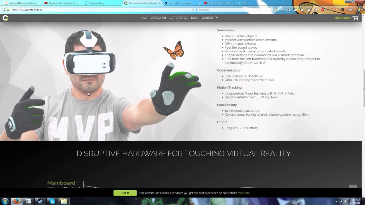 How immersive can games like CSGO get? Vive, Virtualizer, GloveONE's/Peregrine and Araig!