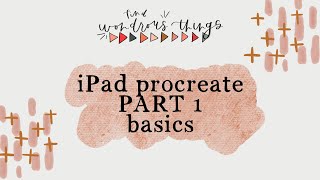 iPad Procreate // Part 1 // Basics screenshot 2