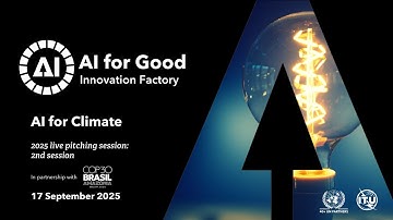 AI for Climate Innovation Factory 2025 live pitching session – 2nd session