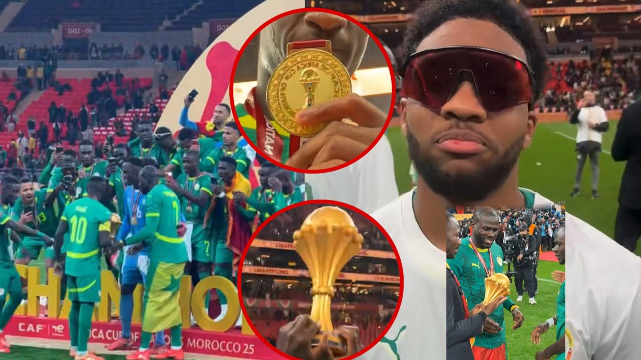 Alhamdoulilah Sénégal est champion d’Afrique hoooo les larmes de Sadio mane…..😭