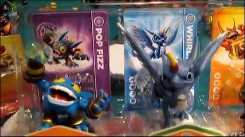 Skylanders Giants Unboxing Triple Pack #1: Pop Fizz, Whirlwind, and Trigger Happy
