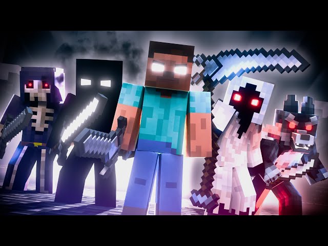 HEROBRINE’S REVENGE - Alex and Steve Adventures (Minecraft Animation) class=