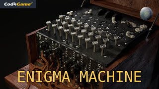 [CODINGAME]- PUZZLE ENCRYPTION DECRYPTION OF ENIGMA MACHINE - EPIDOSE 47  [JAVASCRIPT]