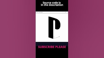 Draw PlayStation Logo Using Python