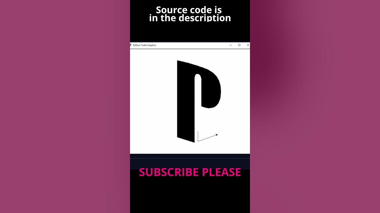 Draw PlayStation Logo Using Python - YouTube