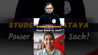 Student Ne Bataya Power Batch Ka Sach! 😱 Honest Review | PW Power Batch #Shorts