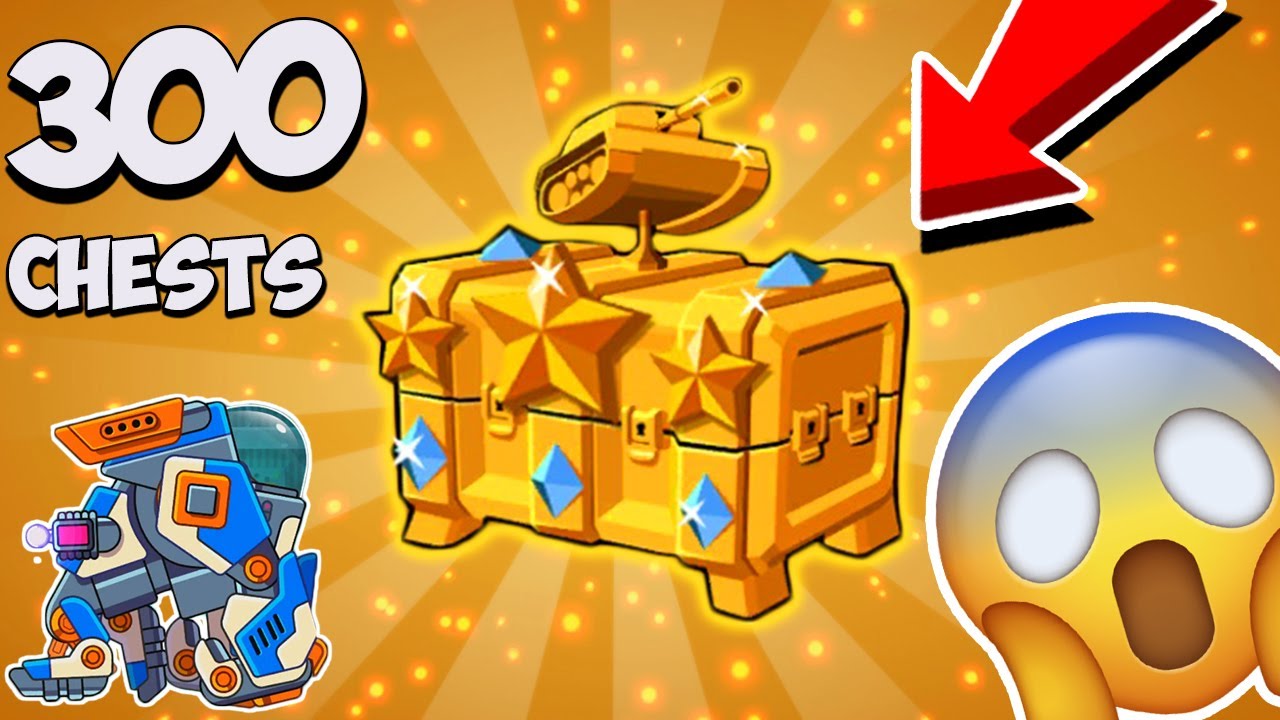 I OPENING 300 LEGENDARY CHESTS for 144000 GEMS! UNLOCKED ALL TANKS at