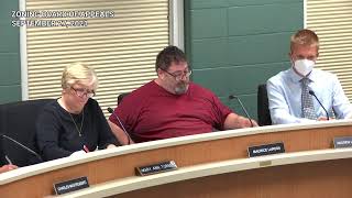 Enfield, CT - Zoning Board of Appeals - September 27, 2021