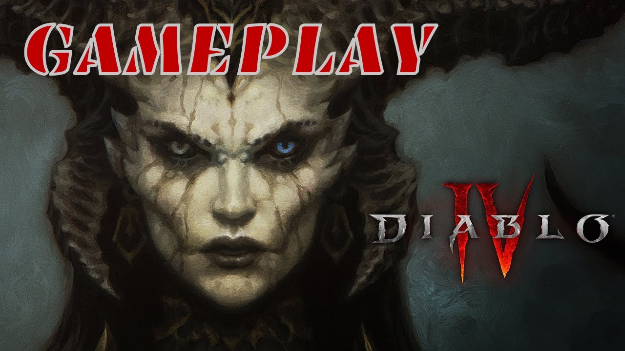 Diablo 4 Cinematic + Gameplay | Dark Fantasy Action RPG