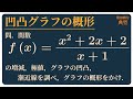 凹凸グラフの概形