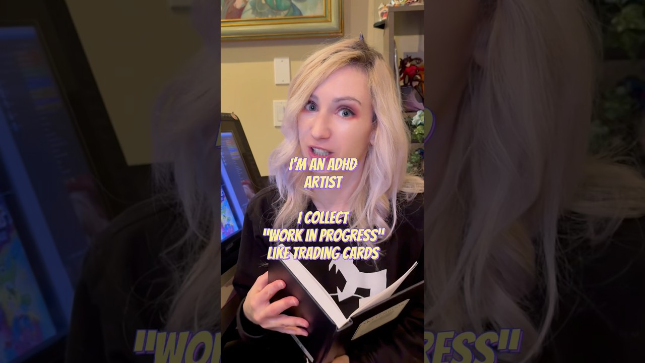 Raw confessions of an ADHD artist! New trading card game and magic trick! 