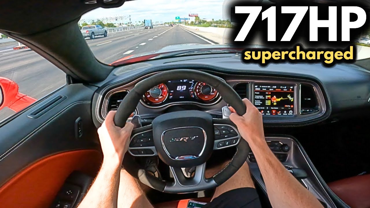 717 л.с.: Видео с тест-драйва Hellcat Jailbreak 2023 года *ОЧЕНЬ КРУТО*