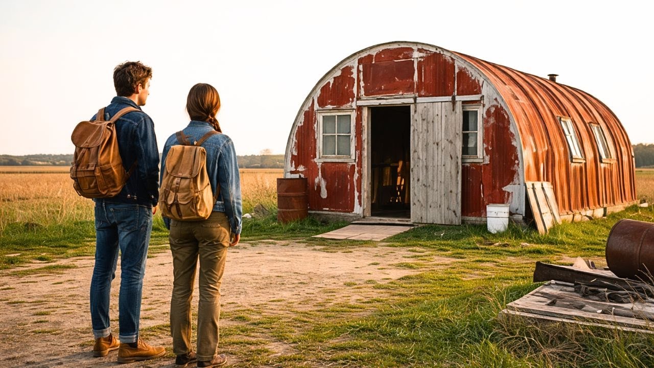 Expulsados a los 18, mi hermana y yo compramos un Quonset oxidado por 5 dólares  Nos transformó