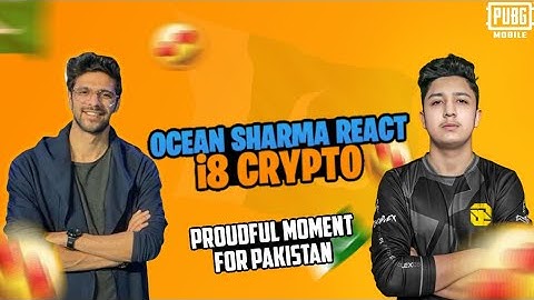 Ocean Sharma🇮🇳 Shocked By i8 Crypto🇵🇰 1v4 On NOVA | Also React On Controls | PUBG Mobile | #crypto