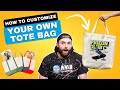 How to Make Custom Tote Bags Using DTF Transfers | Step-By-Step Guide