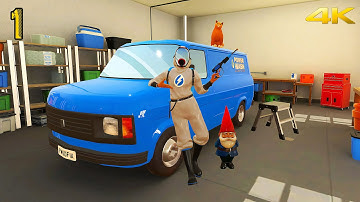 POWER WASH SIMULATOR - Full Game Walkthrough Part 1 [4K 60FPS] (No Commentary)