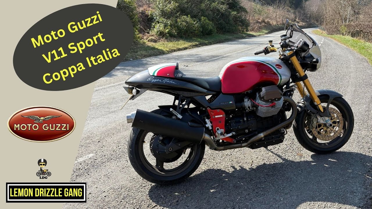 Moto Guzzi V11 Sport Coppa Italia - bridging the gap between old and new Moto Guzzi's