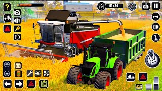New Farm Simulator Realistic Harvesting Game : Tractor Driving Simulator 3D : Android Gameplay screenshot 5