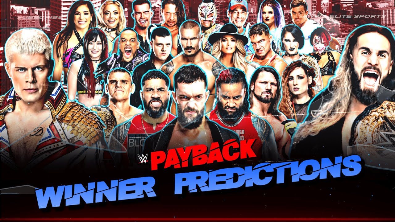 🔮💥 WWE Payback 2023 Winners Predictions!