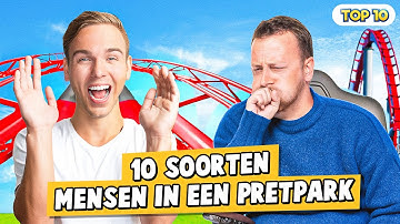 10 SOORTEN MENSEN IN EEN PRETPARK!