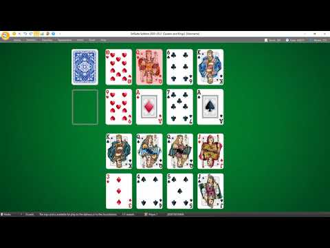 SolSuite 20.2 (February 2020) includes the new and original solitaire "Queens and Kings"