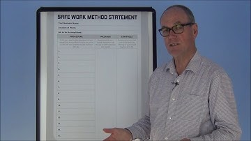 Part 8   Complete a Safe Work Method Statement (SWMS)