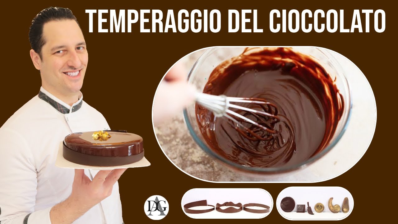 Temperaggio del cioccolato - Decori di Cioccolato di Andrea Di Giglio