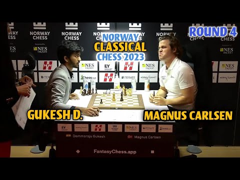 INTENSE ENDGAME!! Gukesh D. VS. Magnus Carlsen | NORWAY CHESS 2023 | ROUND 4