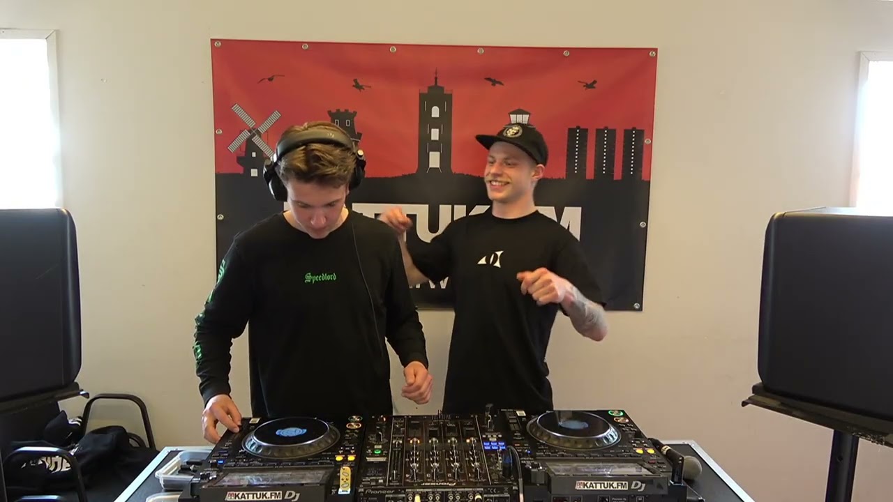 Databass records - DJ Kraay & Doctor G. @ Kattuk.FM Live! (Gabber, Hardcore en Uptempo)