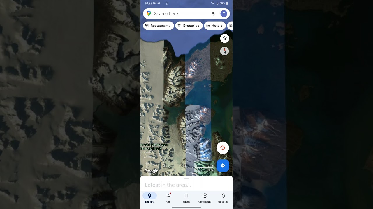 Northern Google Maps Oddities