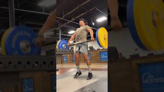 205LBS SNATCH BUT WITH NO SAUCE ‼️