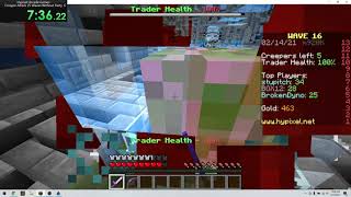 Hypixel Arcade Games Creeper Attack 25 Waves No Party Speedrun