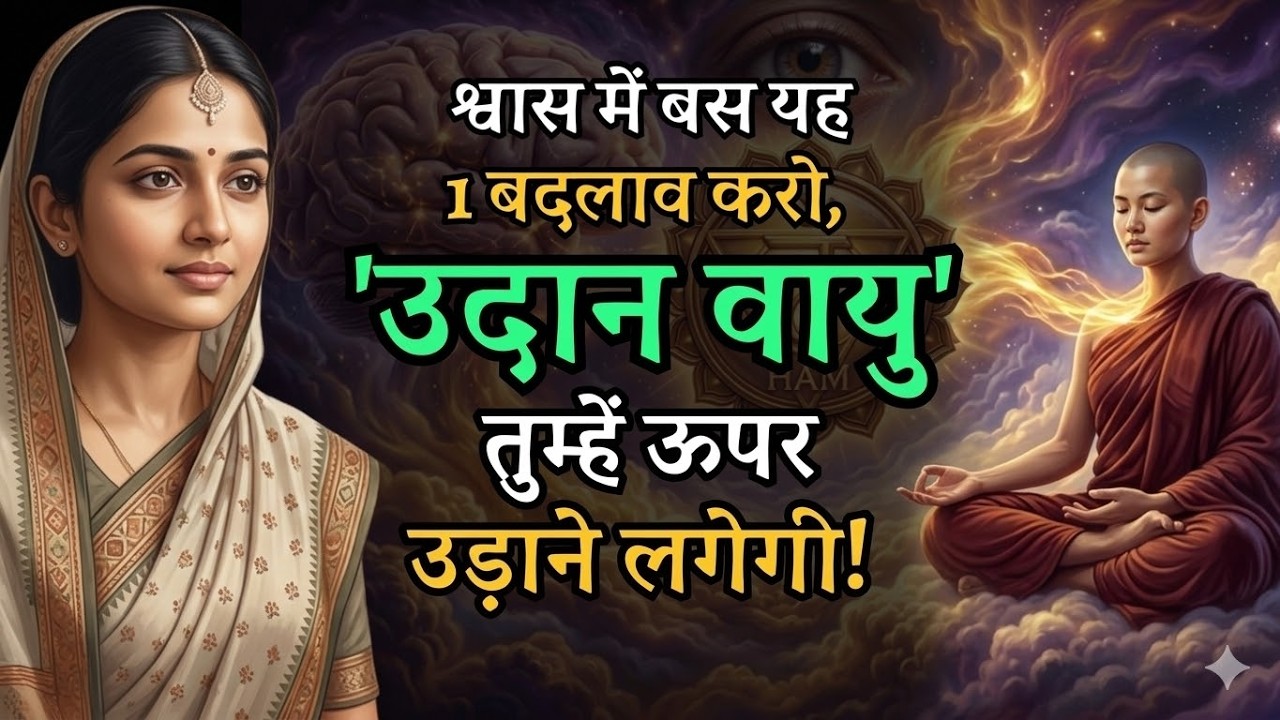 इस प्राण की सिद्धि से उड़ना संभव है🤫! 5 प्राणों का विज्ञान | उदान वायु का रहस्य