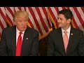 Trump pence meet with paul ryan  full press conference