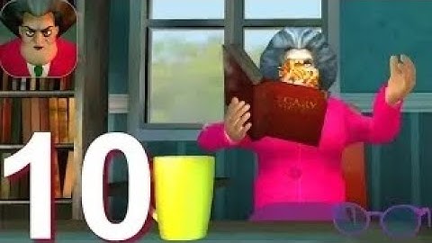 Scary Teacher 3D - Gameplay Walkthrough Part 10 - Miss T Spider Prank (Android, iOS)