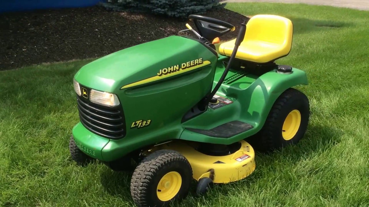 John Deere Lt133 Lawn Tractor For Sale Online Auction At Repocast