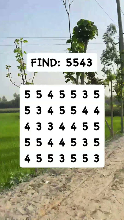 FIND: 5543