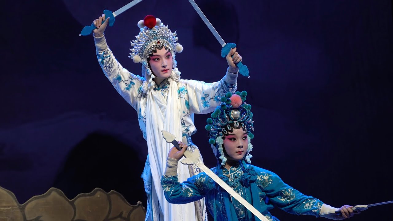 【倪润志&张唐逍】昆曲-雷峰塔·水斗（水仙子）4K｜浙昆｜调整重传