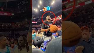 Never Try This At An NBA Game