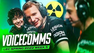 Farting on Stage?! | LEC 2022 Spring Week 5 Voicecomms