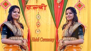 Anju Haldi Ceremony Haldi Ceremony New Haldi Highlight 2024 Shubham Films