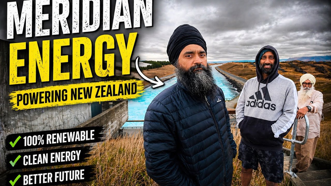 ⁣    How New Zealand Generates Electricity ⚡ | Meridian Energy Explained