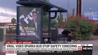 Viral video reignites bus stop safety concerns in Tucson