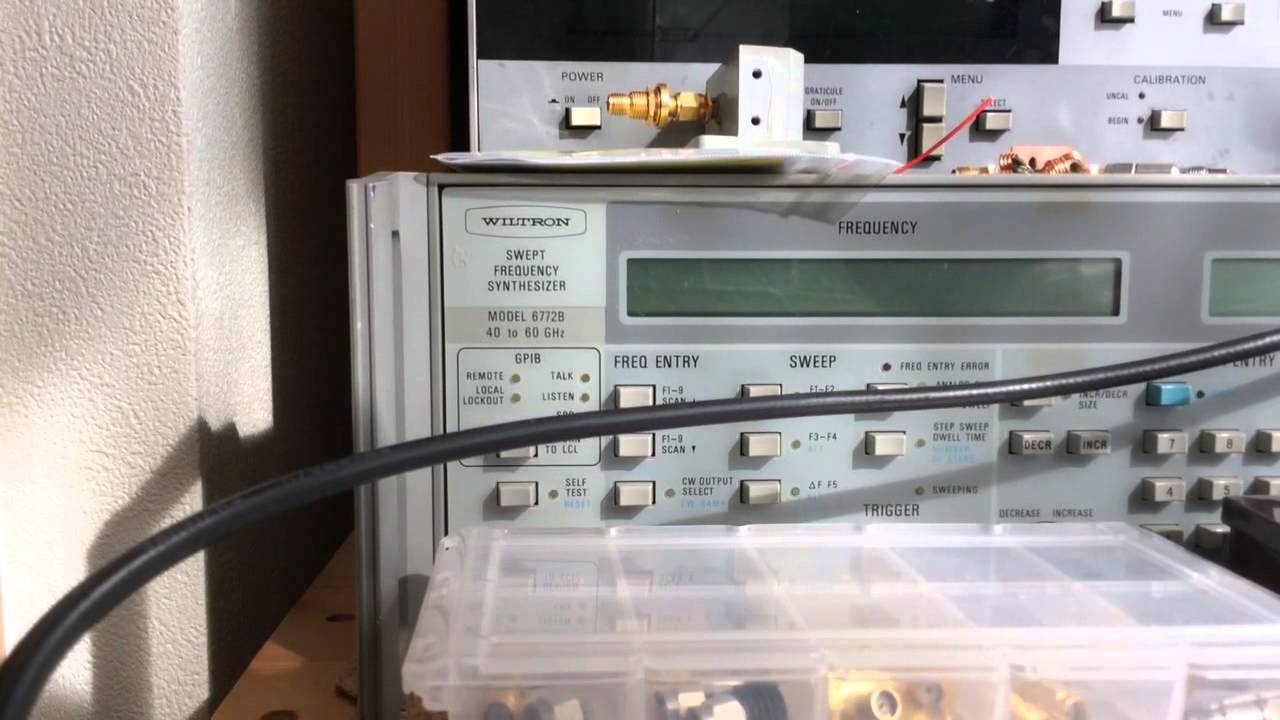 Microwave Noise source certification. YouTube