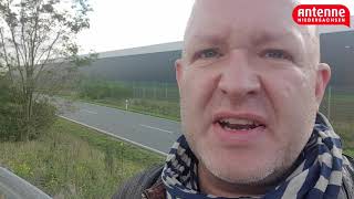 Verkehrs-Kai An Der Straße Westrampe Bei Fallersleben