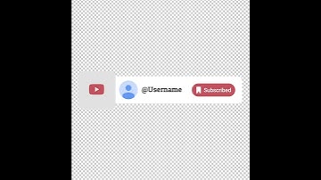 Youtube subscribe animated banner